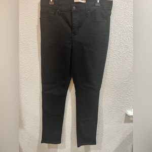 31/28 Black Levi & Co Strauss Skinny Jeans